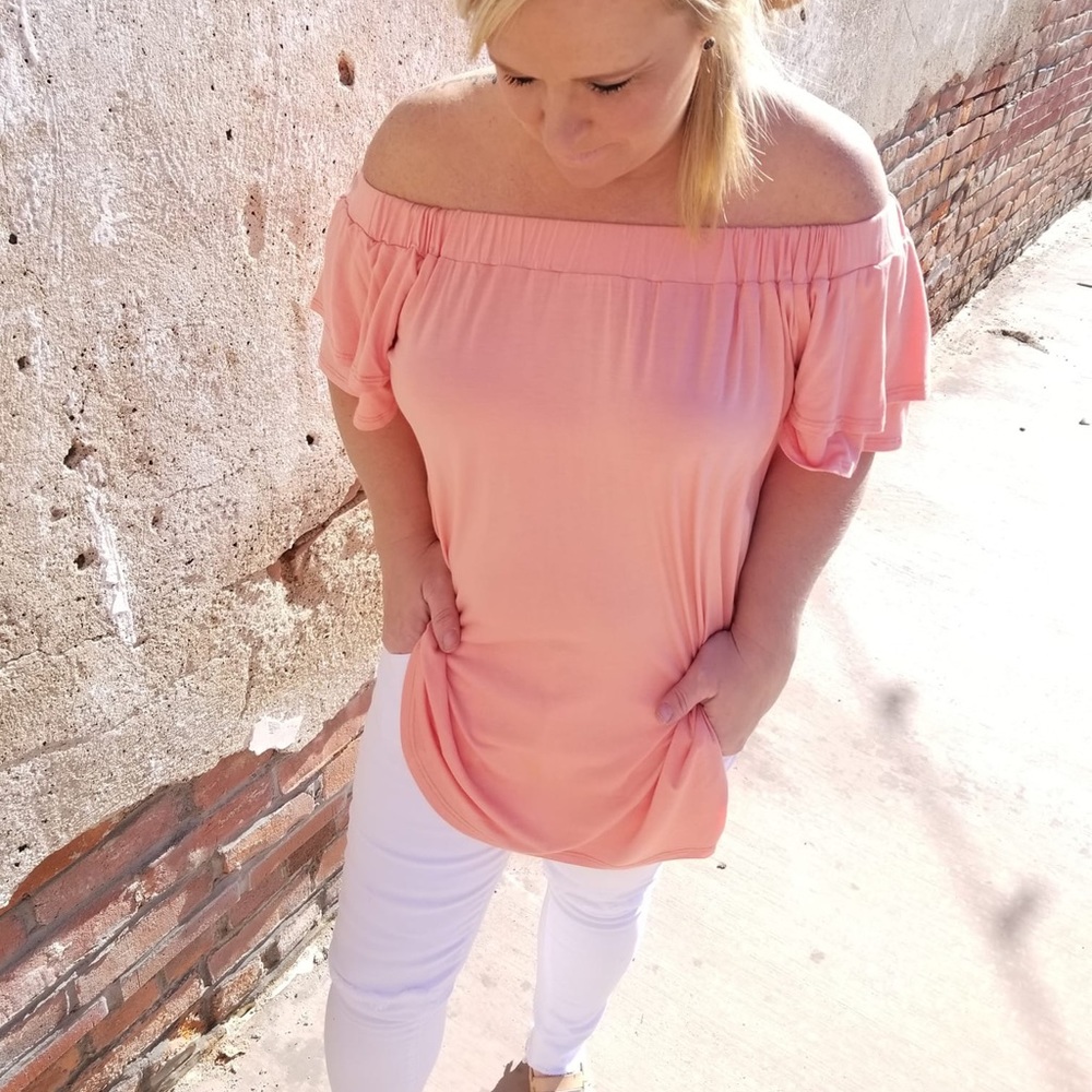 Off the shoulder top